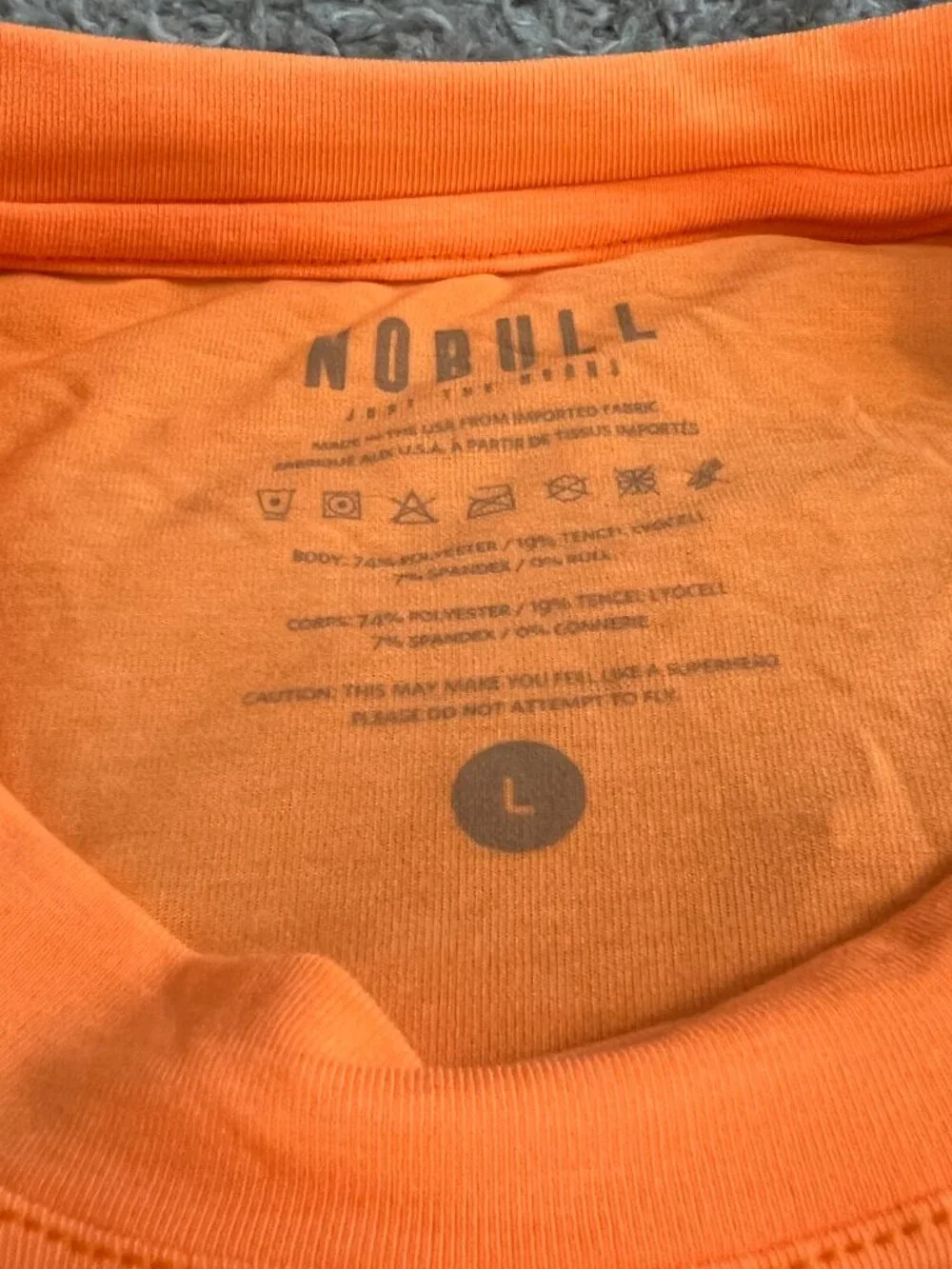 Nobull Orange Long Sleeve - Picture 2 of 4